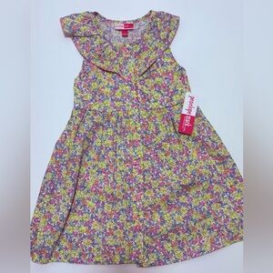 Penelope Mack Multicolor Floral Kids Dress NWT